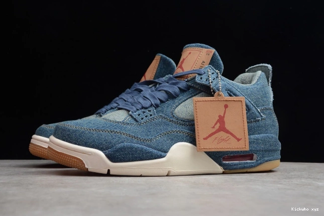 Nike Jordan AO2571-401 Denim x Levi's 4 Air 0529